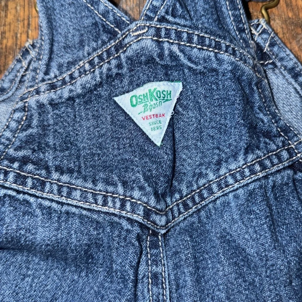 Vintage OshKosh B'gosh Classic Blue Denim Overalls